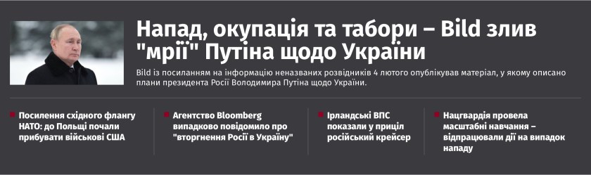 Українська правда, 5 лютого 2022 р.
